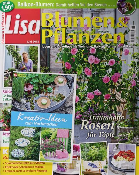 Das pflanzenzüchten in einem city garten ist eine. LISA BLUMEN & PFLANZEN 6/2018 - Zeitungen und ...