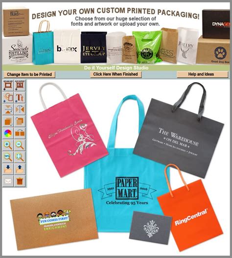 Custom Bags Personalized Printed Bags With Your Logo Paper Mart