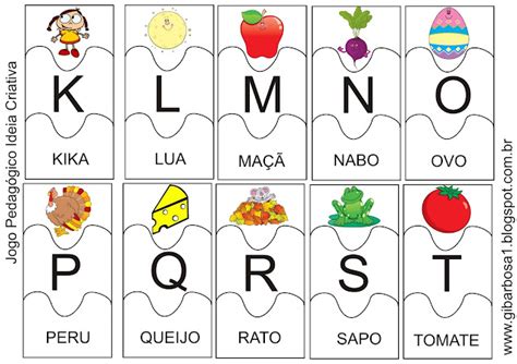 Alfabetos Ideia Criativa Jogo Pedagógico Letras Do Alfabeto