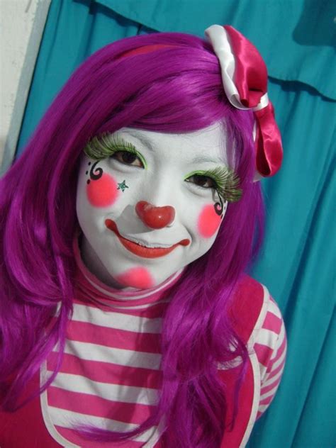 Pin By Jojo Amai On Clowns Female Clown Clown Makeup Clown