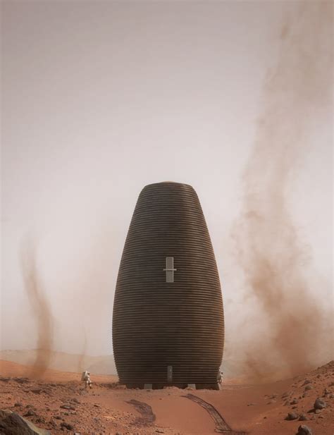 Nasa Backs Designs For 3d Printed Homes On Mars