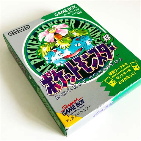 Pokémon Green Game Boy Japan Import Retrobit Game