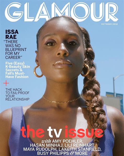 Issa Rae Covers Glamour Magazines Tv Issue Sabi Gist