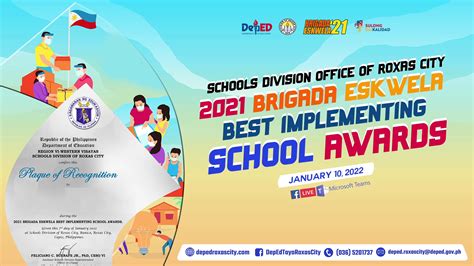 Live 2021 Brigada Eskwela Best Implementing School Awards Live 2021
