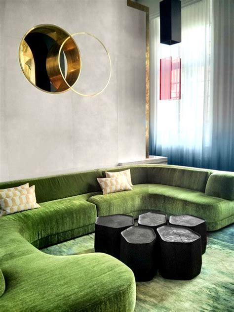 21 Reasons To Love A Green Sofa Design De Sala De Estar Ideias Para
