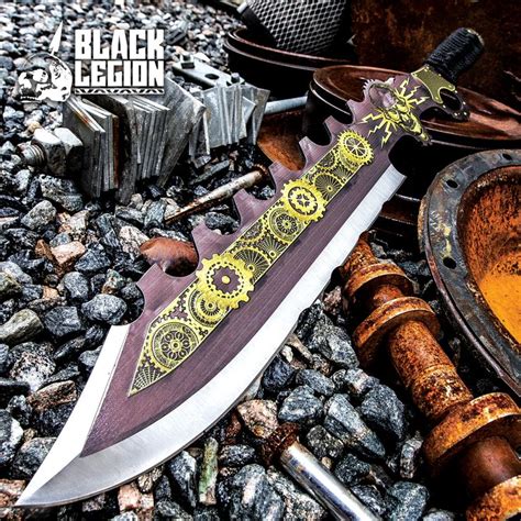 Black Legion Aether Master Steamer Sword With Steampunk Sword