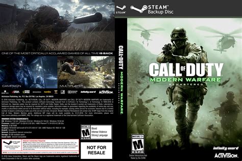 Cod Mw Remastered Pc Cover By Psycosid09 On Deviantart