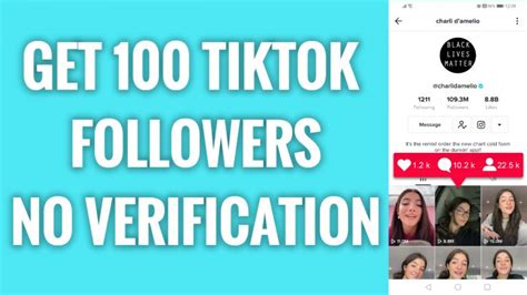 How To Get 100 Free Tiktok Followers No Verification Freewaysocial