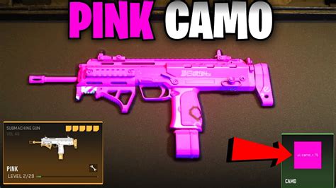 How To Unlock The New Pink Camo In Warzone For Free Unlock All