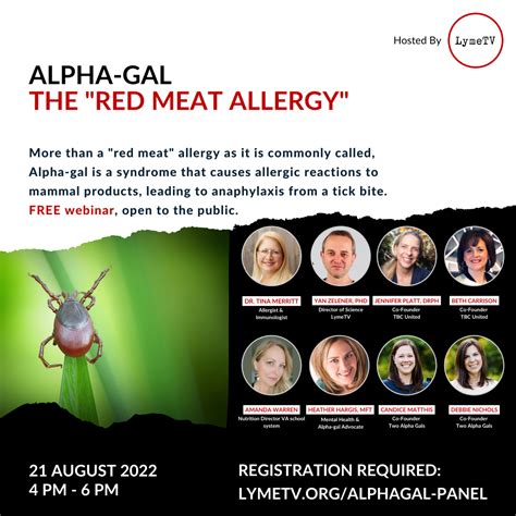 Alpha Gal The Red Meat Allergy Panel