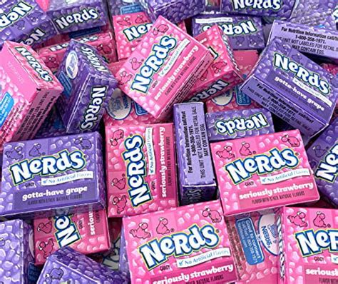 Nerds Wonka Candy Mini Boxes Strawberry And Grape Flavor Fun Size