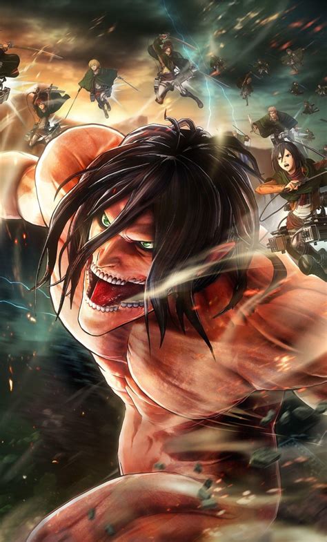 Attack On Titan 4k Android Wallpapers Wallpaper Cave