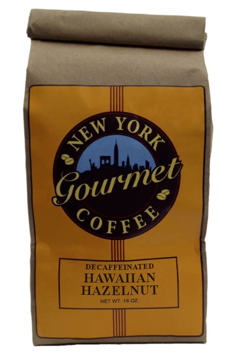 New York Gourmet Coffee Decaffeinated Hawaiian Hazelnut Coffee