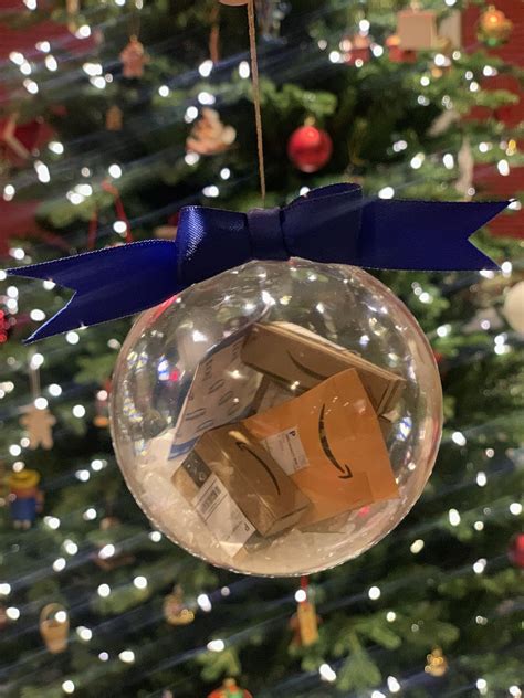 Amazon Packages Christmas Ornament Etsy In 2021 Christmas Ornaments