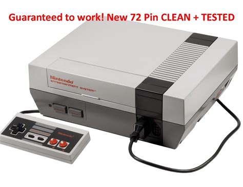 Nintendo Original Nes Console System All Hookups Tested Restored 72