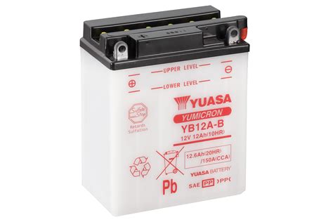 There are exceptions to this rule though. Yuasa Motorcycle Battery YB12A-B 12V 12Ah From County Battery