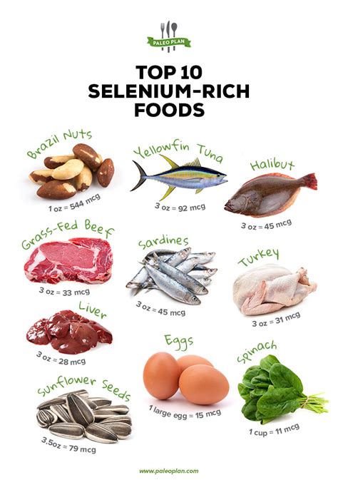 The 10 Top Benefits Of Selenium Plus Selenium Rich Foods