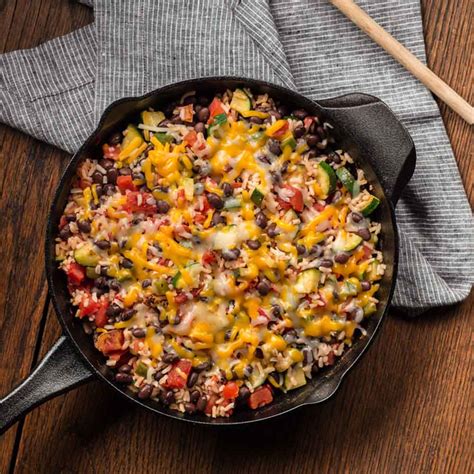 Zucchini Black Bean And Rice Skillet Ready Set Eat