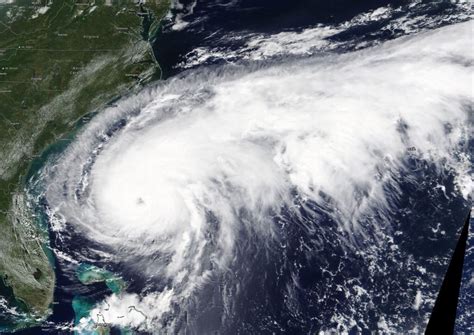 Nasa Satellite Provides A View Of A Large Hurricane Humberto
