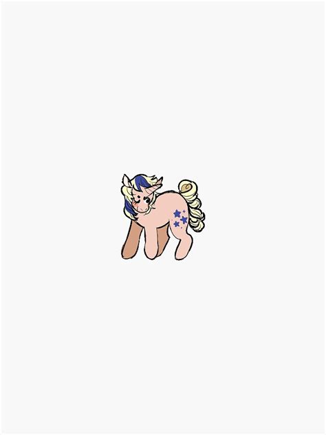 Mlp G1 Twilight Sticker For Sale By Toucanburger Redbubble