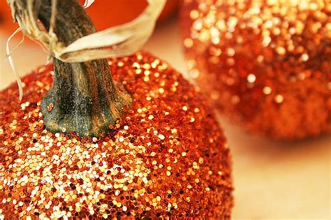 Icing Designs Glittered Pumpkins