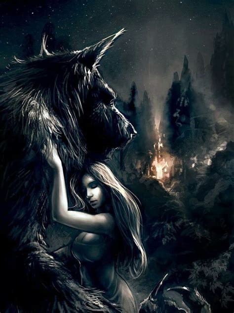Werewolf Love Paranormal Romance Romantic Horror Werewolf Art Werewolf Fantasy Art