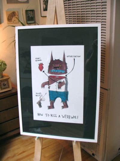 How To Kill A Werewolf Print Now Available In 13 Tumbex