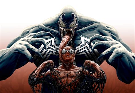 Wallpaper Venom 4k Spider Man Marvel Comics Superhero Wallpaperforu