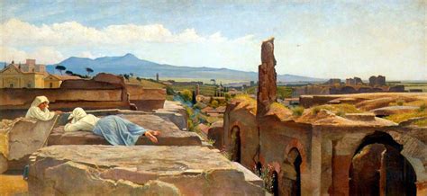 The Baths Of Caracalla Rome Painting George Howard Th Earl Of