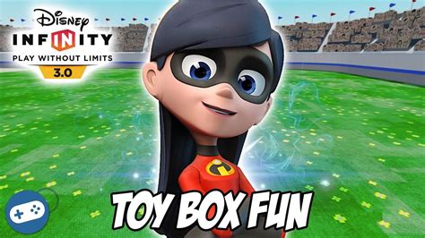The Incredibles Disney Infinity 3 0 Toy Box Fun Gameplay With Violet Youtube