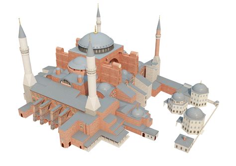 Artstation Hagia Sophia 3d Model Resources