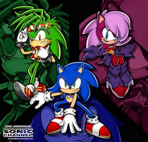 Sonic Underground Sonic Channel By Shadowlifeman On Deviantart