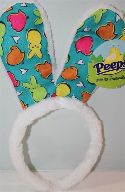 Easter Peeps Bunny Ears Headband Dress Up Costume Justborn Bunny