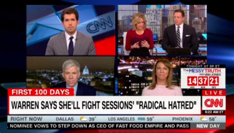 No Surprise Cnn Sees ‘sexism As Reason For Silencing Warren Newsbusters