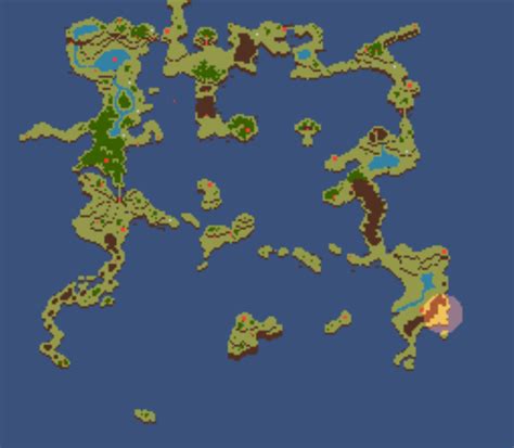 Breath Of Fire 2 World Map – Map Vector