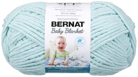 Bernat Baby Blanket Big Ball Yarn Seafoam Michaels