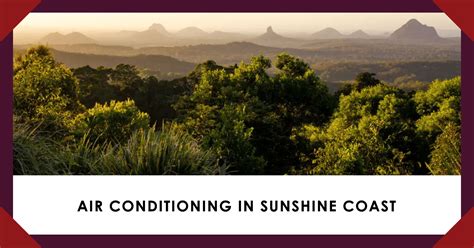 Sunshine Coast Air Conditioning Install Repair Cleaning