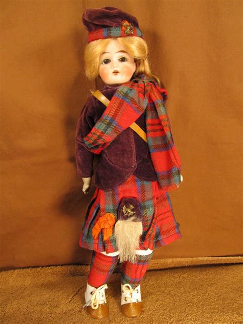 Pin By Carole Grant On Antique Doll Scottish Dolls Doll Costume Doll