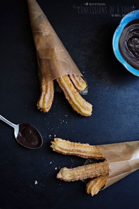 Lemon Scented Churros With Chocolate Sauce