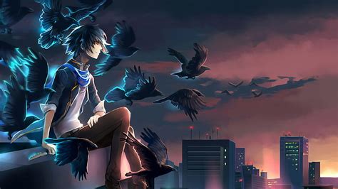 1920x1080 Night Lights Anime Laptop Full Backgrounds And Laptop