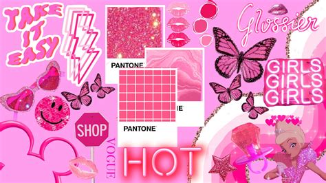 Hot Pink Aesthetic Wallpaper Laptop Vlrengbr