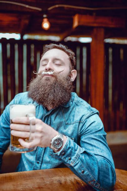 6800 Bearded Man Drinking Beer Stock Photos Pictures And Royalty Free