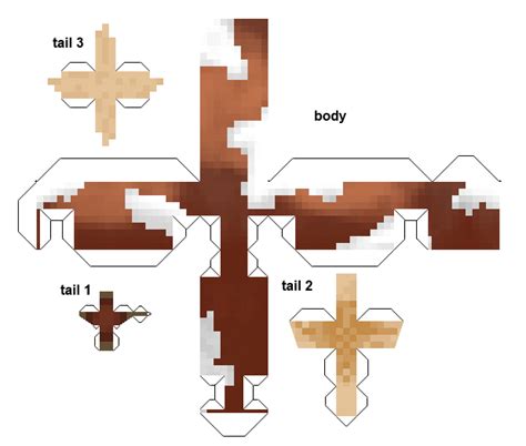 13simple Minecraft Papercraft Horse Easy Theplainofdeadcities