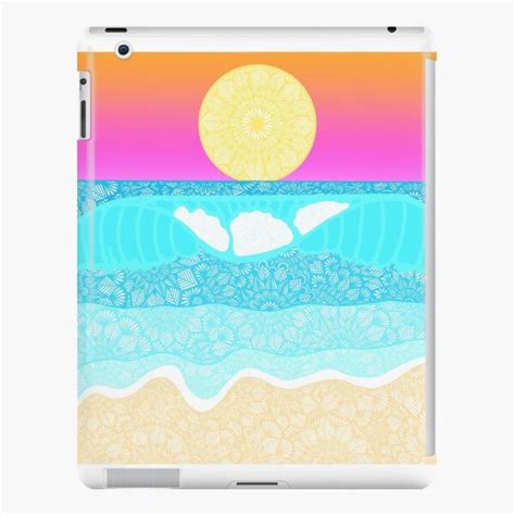 Ocean Waves Zentangle Beach Art Ocean Art Tropical Art