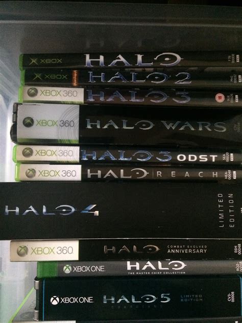 My Halo Collection So Far Only Recently Got Back Into