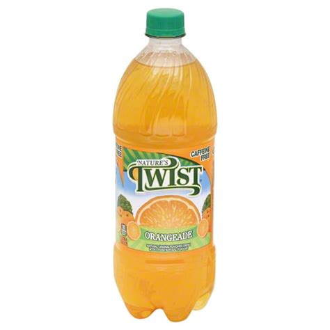 Natures Twist Caffeine Free Orangeade 338 Fl Oz