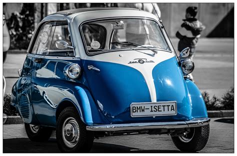 Die Blaue Bmw Isetta Foto And Bild Autos And Zweiräder Oldtimer