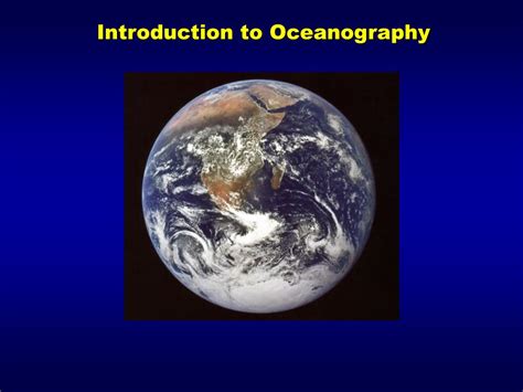 Ppt Introduction To Oceanography Powerpoint Presentation Free