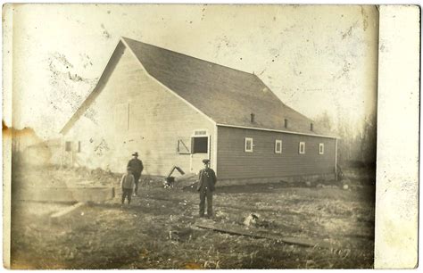 Unidentified Large Barn Rppc Unidentified Large Barn Rp Flickr