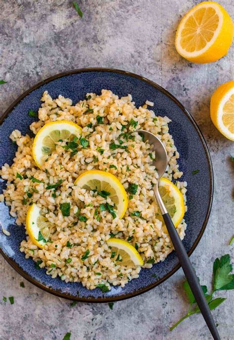 This Creamy Lemon Rice Is Bright Healthy And Super Easy To Make The